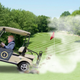 Illustration for article titled New Book Alleges Trump Had a Supercharged Golf Cart to Help Him Cheat at Golf